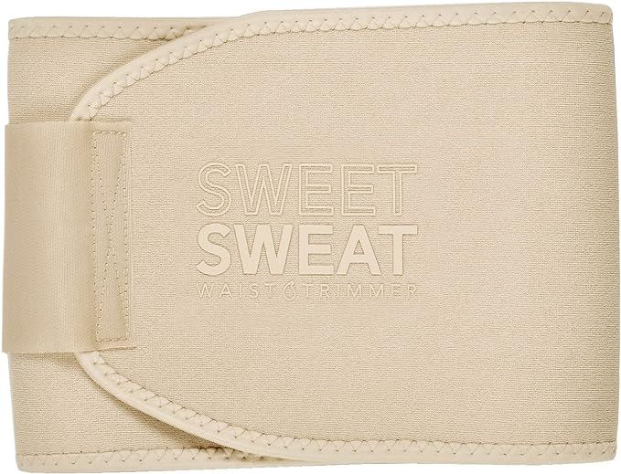 Sweet Sweat Waist Trimmer 'Toned' for Women and Men | Premium Waist Trainer Belt to Tone your Sto... | Amazon (US)