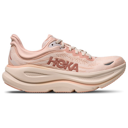 HOKA Womens HOKA Bondi 9 - Womens Shoes Rose Latte/Rose Cream Size 09.0 | Foot Locker (US)