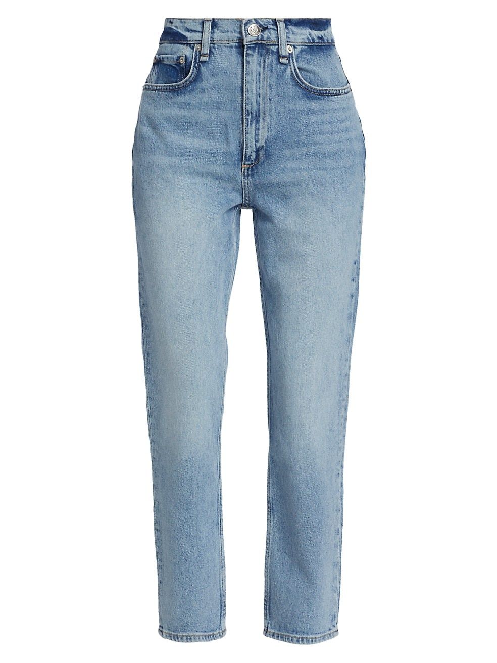 rag & bone Wren High-Rise Slim-Straight Jeans | Saks Fifth Avenue