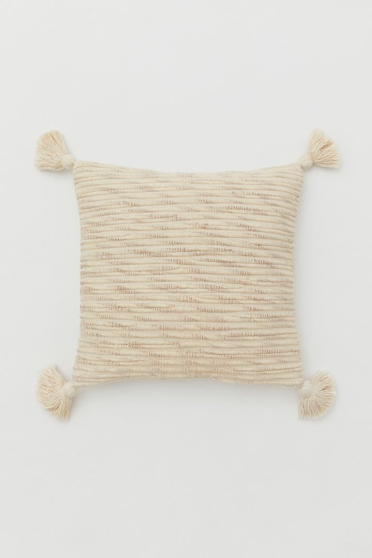 Tasseled Cushion Cover | H&M (US + CA)
