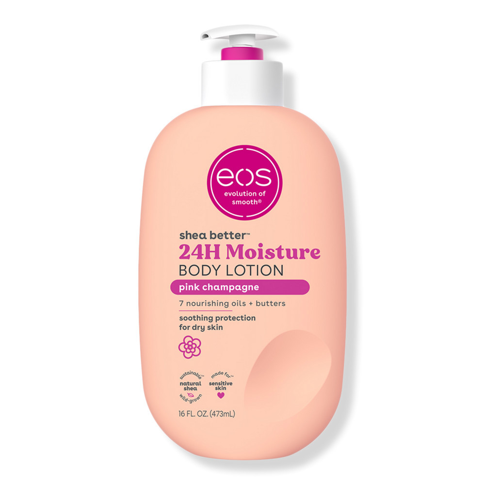 Eos Shea Better 24HR Moisture Body Lotion - Pink Champagne | Ulta