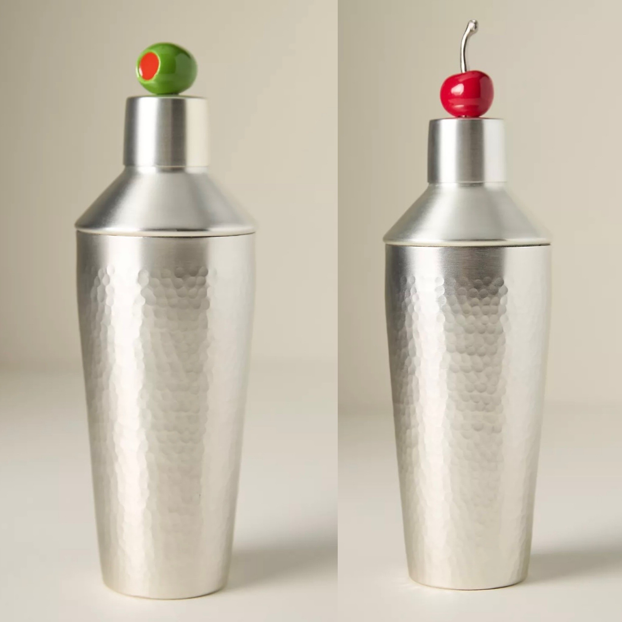 Cocktail Shakers 😍 an olive or cherry ! So so cute 

#LTKHome #LTKParties #LTKSeasonal