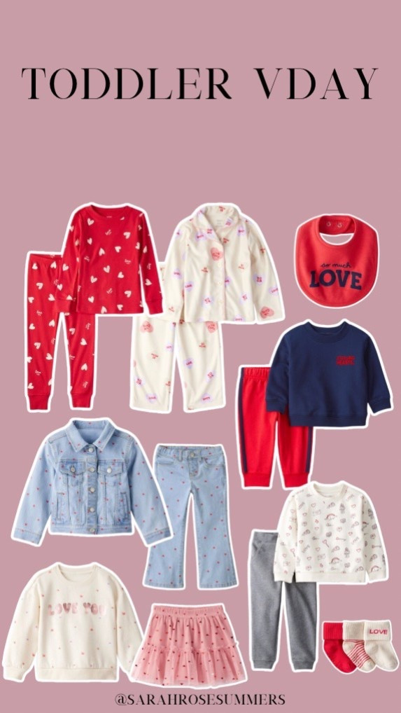 Toddler Valentines Day Outfits
Toddler Heart Day Pajamas
Carters Valentines Collection

#LTKBaby #LTKKids