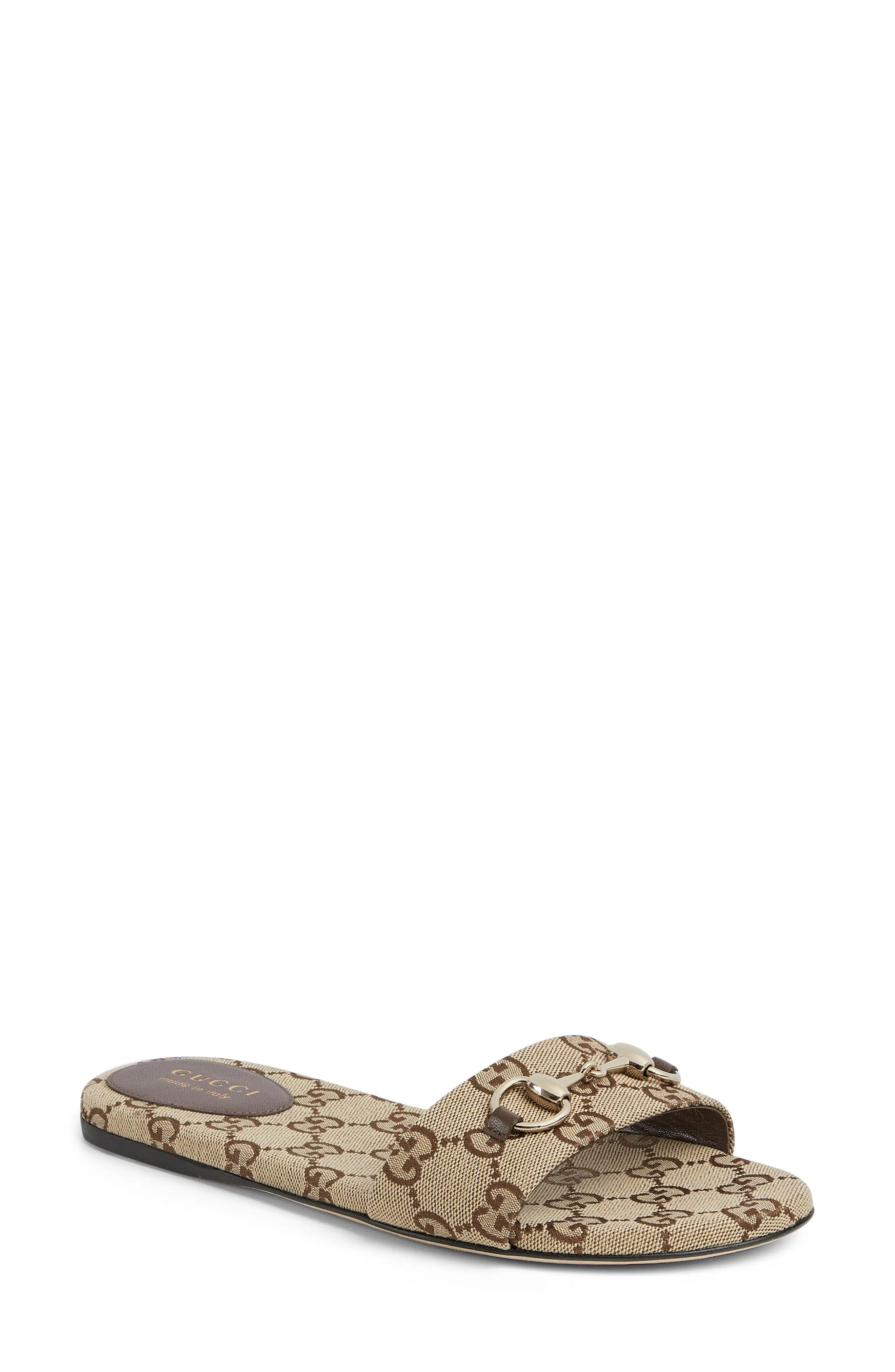 Gucci Siaga Horsebit Slide Sandal (Women) | Nordstrom | Nordstrom