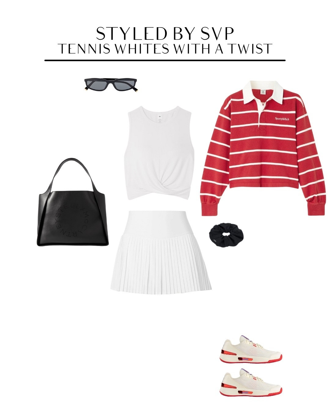 Styled by SVP | Tennis Whites with a Twist

#LTKActive #LTKStyleTip