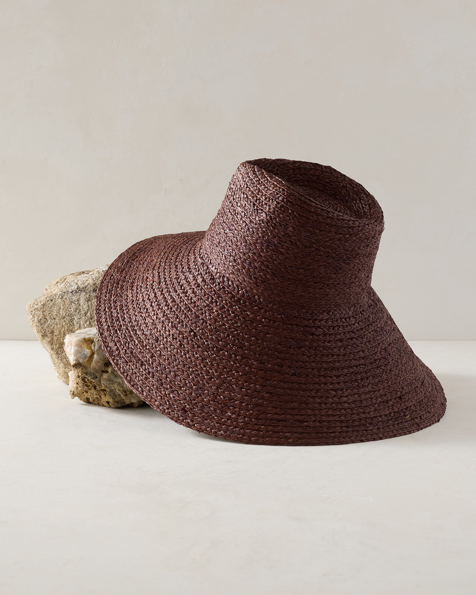 Raffia Sun Hat | Coffee Bean | 001 | Haven Well Within