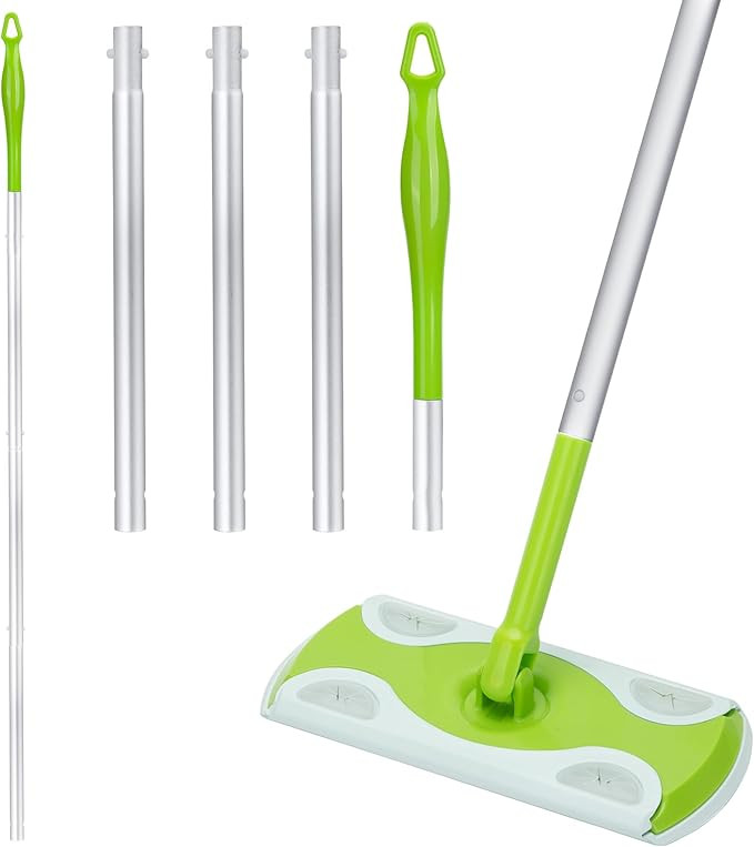 Mop Handle Compatible with Swiffer, Detachable Green Extra Long Mop Handle for Swiffer | Amazon (US)