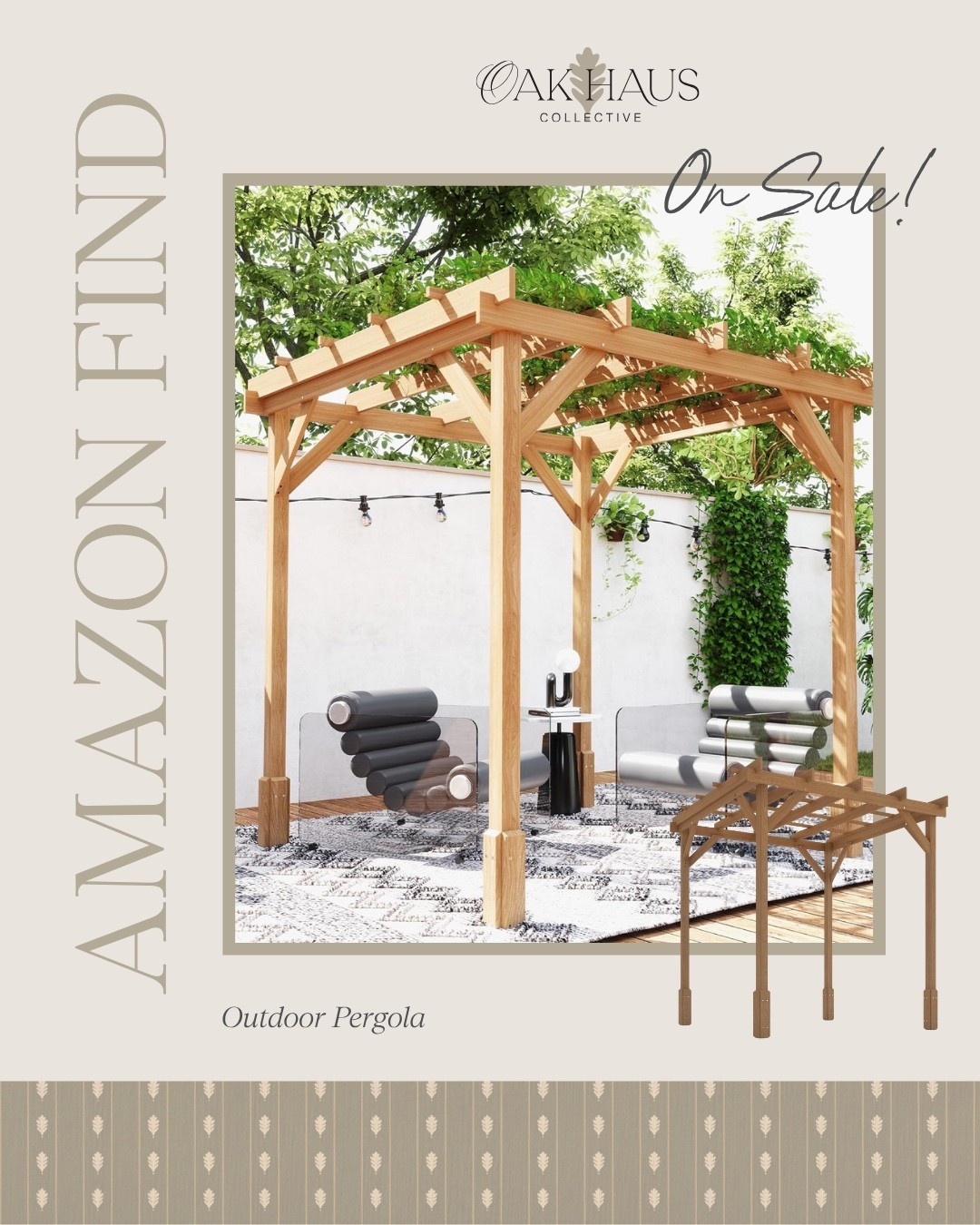 Amazon, On Sale, Outdoor, Seasonal, Pergola, Home, Exterior

#LTKHome #LTKSeasonal #LTKActive
