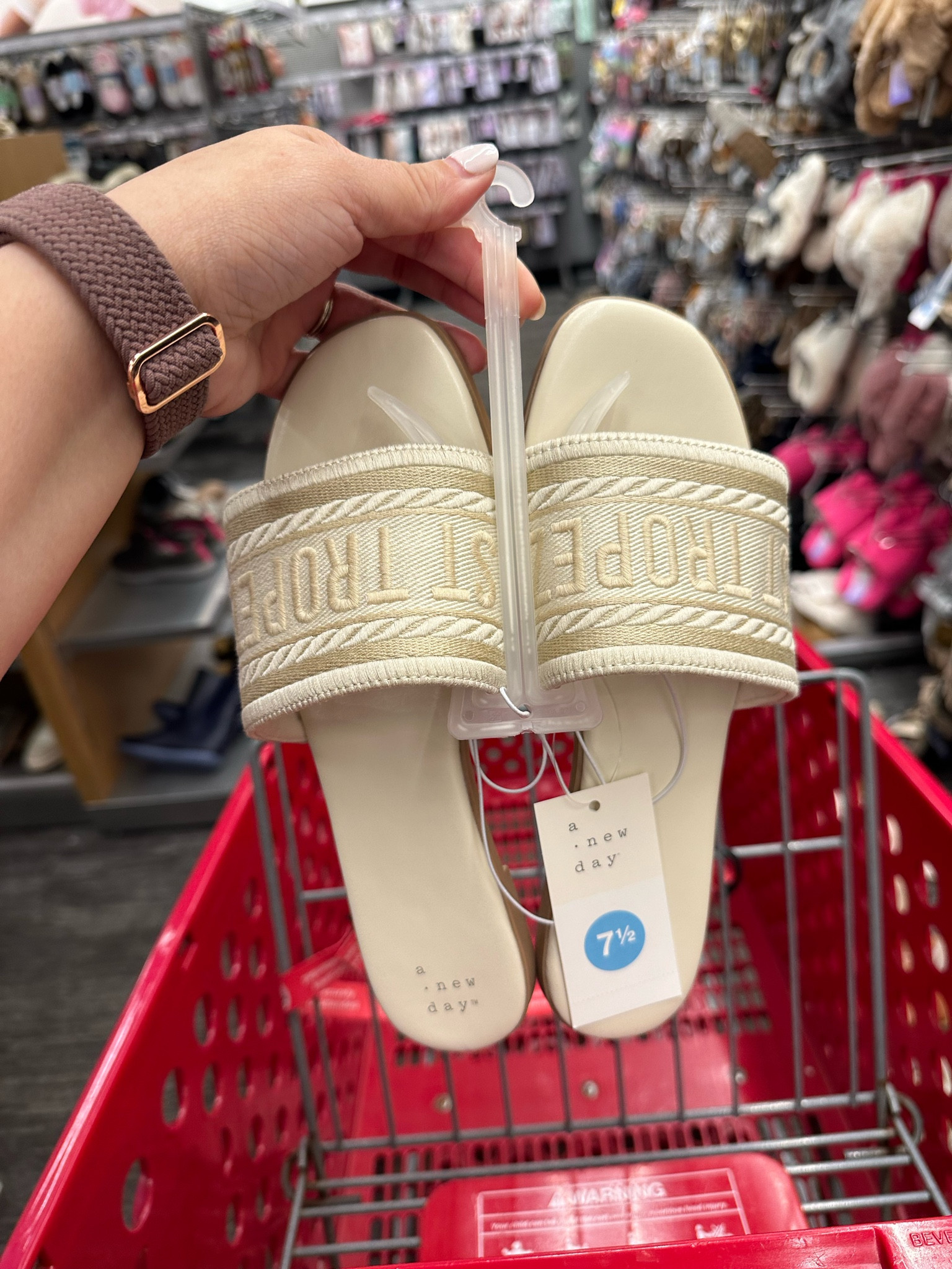 The CUTEST designer inspired sandals at Target—perfect for resort wear, travel, a European vacation, you name it! They were comfy and TTS 

#LTKFindsUnder50 #LTKSeasonal #LTKShoeCrush
