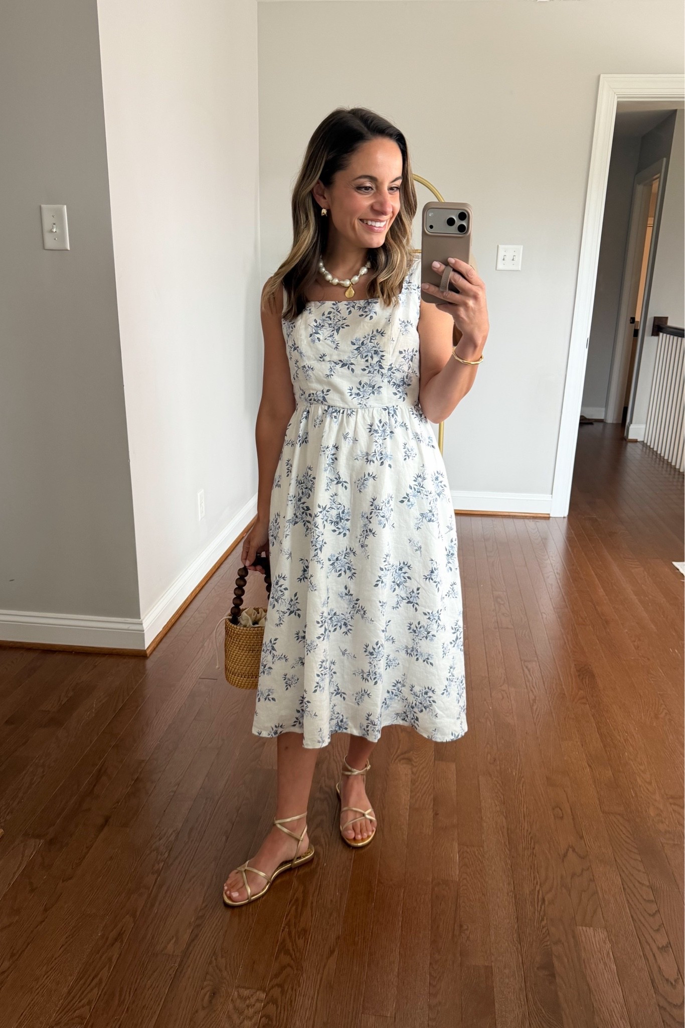 Four summer dresses for petites! 

Dress 4 (Quince): petite xs - true to size, fully lined with adjustable button straps. 100% linen