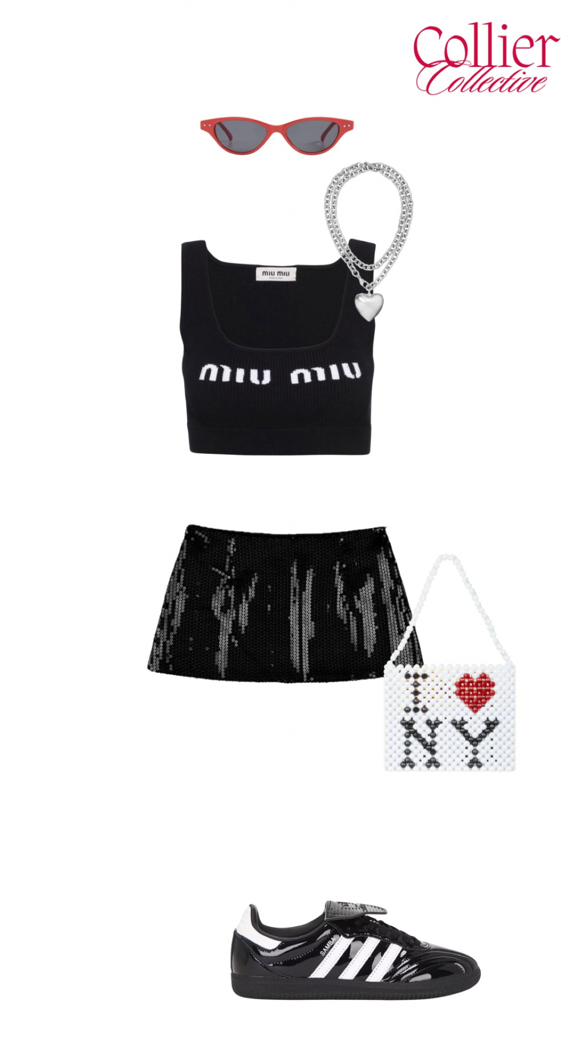  energy with a side of glitter. I heart NY but only if I’m wearing Miu Miu and Sambas

#CollierCollective #MiuMiuMuse #DowntownCool #NYCStyle #SportyChic #MiniSkirtMoment #IHeartNY #SambaStyle #FashionItGirl #GrittyPretty #StreetwearInspired

#LTKTravel #LTKItBag #LTKShoeCrush