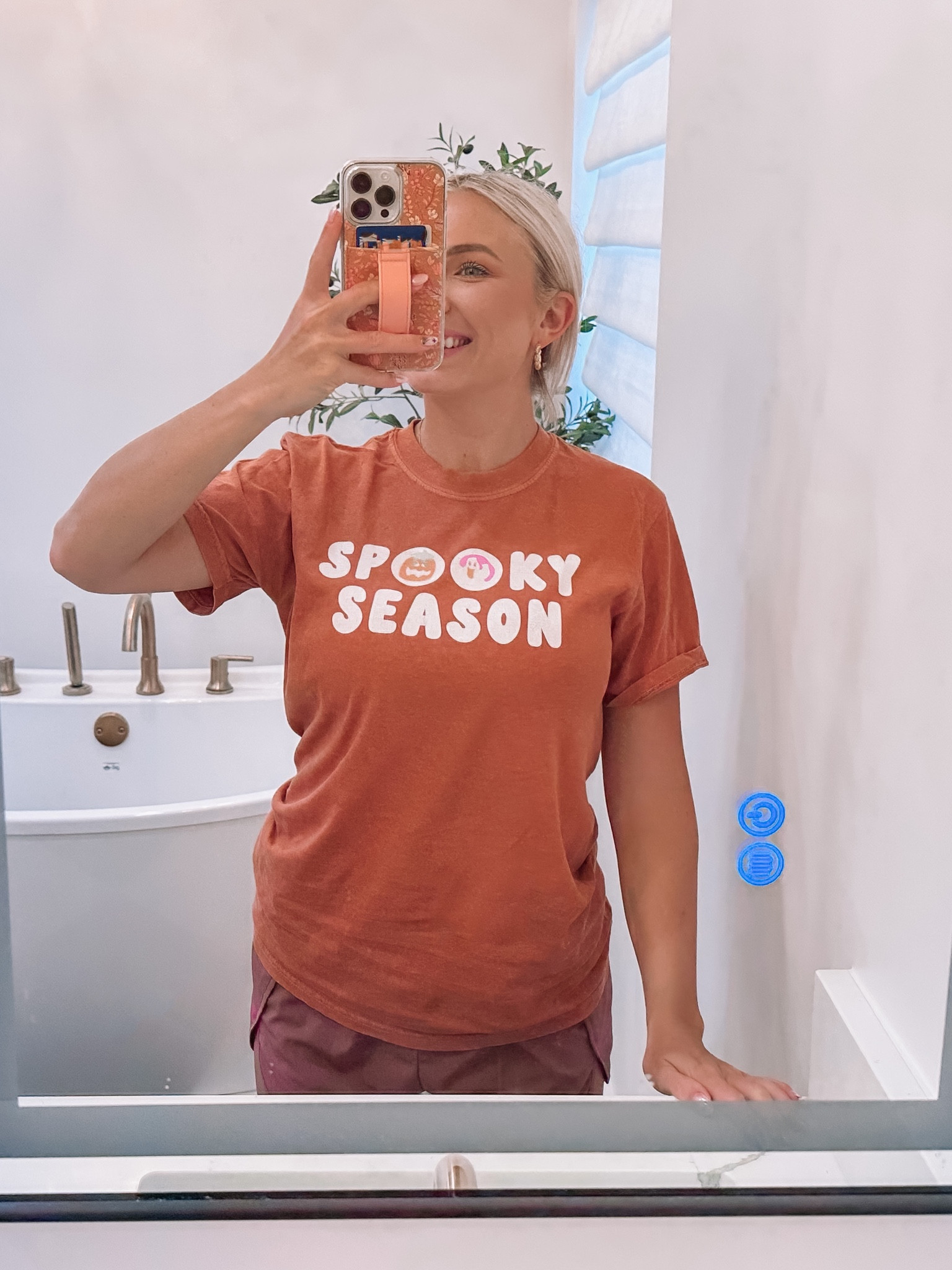 Size small in my Halloween tee 

#LTKSeasonal #LTKstyletip #LTKfindsunder50