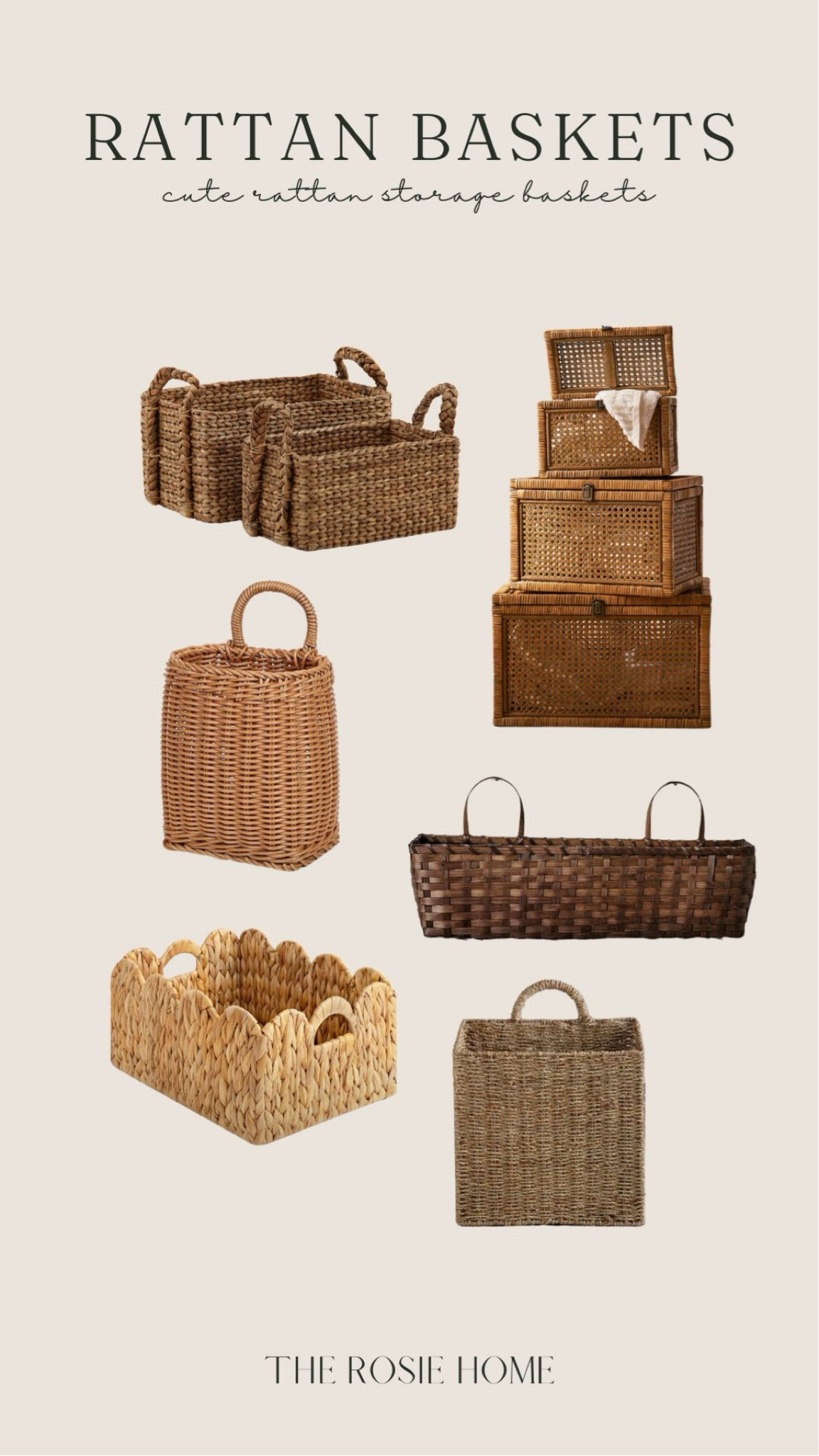Hanging baskets & storage are much needed in making your home super cozy! The detailed weaving that feels like home decor but can discretely store your items!



#LTKHome