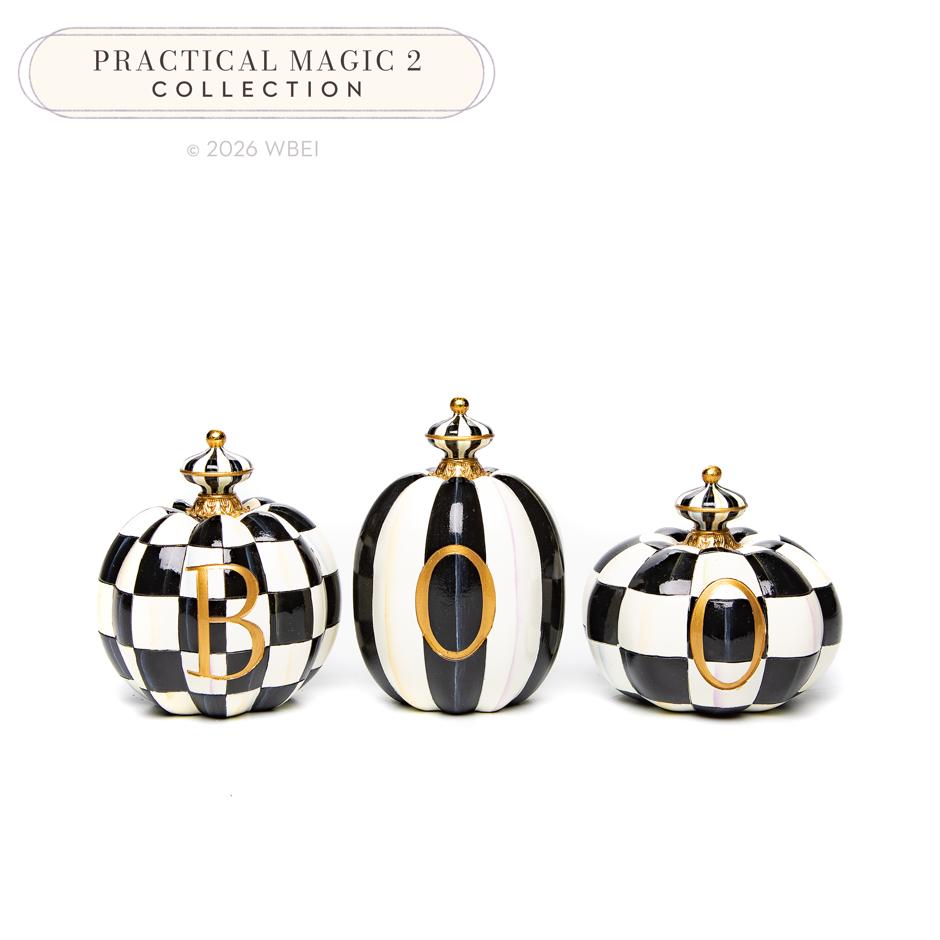 MacKenzie-Childs BOO Pumpkins | MacKenzie-Childs