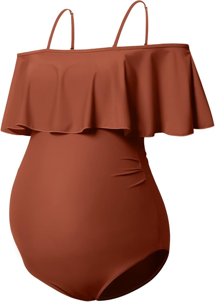 Bhome Maternity Swimwear Womens Bikinis Tankini Summer Swimsuits Pregnancy Beachwear | Amazon (US)