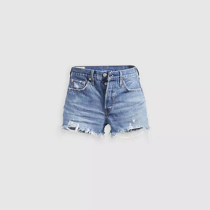 501® Original Fit High Rise Women's Shorts - Medium Wash | Levi's® US | Levi's US
