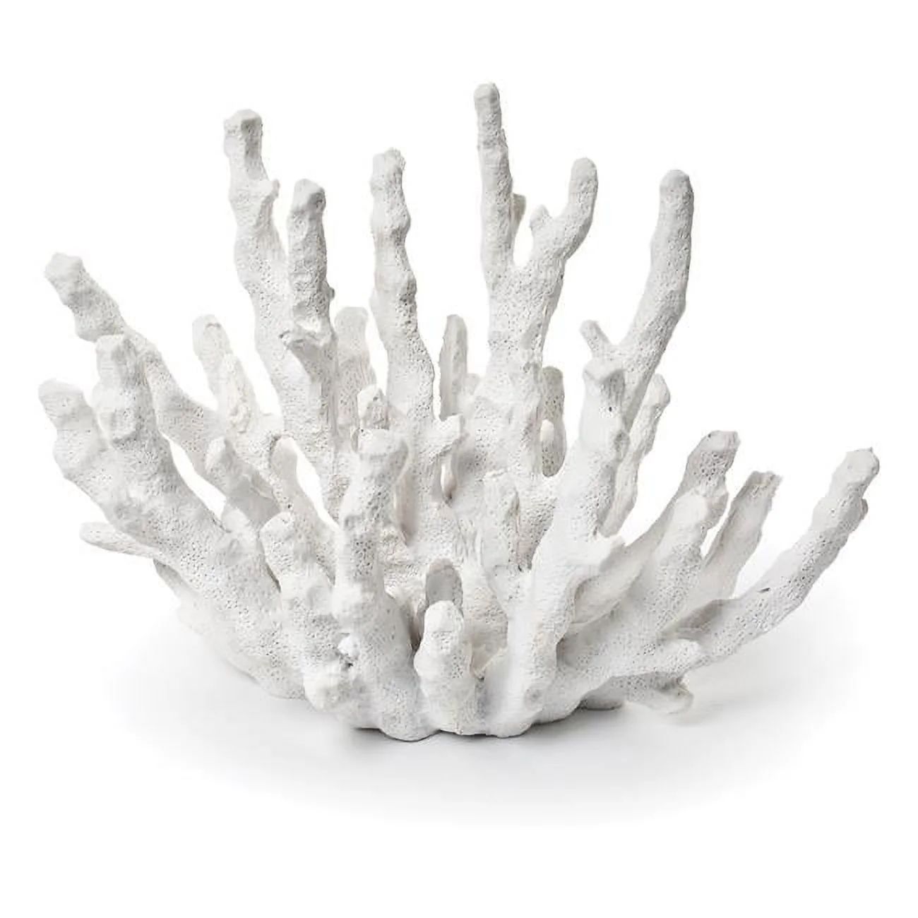 Abbott Collections  7.5 in. Finger Coral, White - Small | Walmart (US)