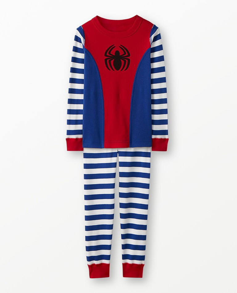 Kids Marvel Spider-Man Long John Pajama Set | Hanna Andersson