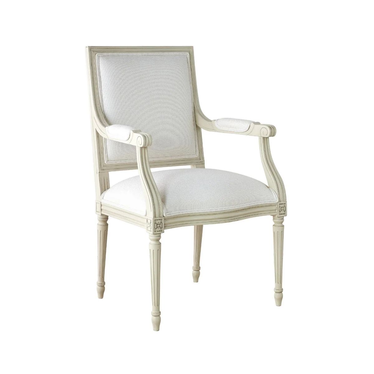 Genevieve Arm Chair in Cream | Caitlin Wilson Design