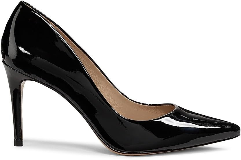 Amazon.com: Saks Fifth Avenue, 85MM Classic Patent Leather Pumps, 36.5 (6.5), Black : Amazon Luxu... | Amazon (US)