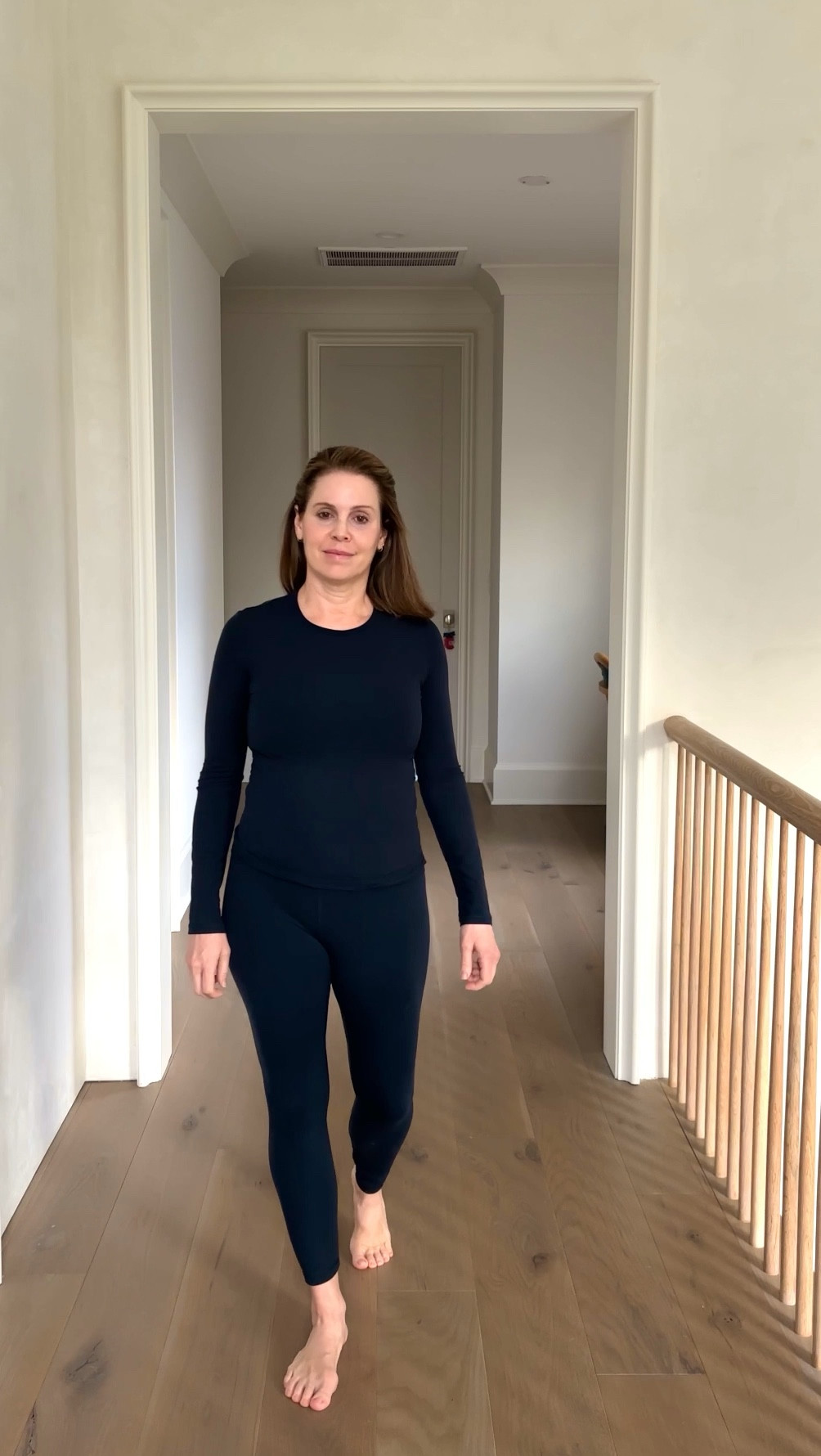 Another one of my favorite monochrome yoga outfits.  The long sleeve top
is super stretchy and soft and I wear it at the beginning of my yoga class while I'm warming up.  The 3 pieces make a great Christmas gift!

i'm 5'4" 118 wearing a S in the top, tank and leggings 

#LTKactive
#LTKover40

#LTKWatchNow #LTKGiftGuide #LTKFitness