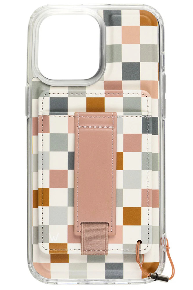 Coastal Check Magnetic Case | Walli Cases