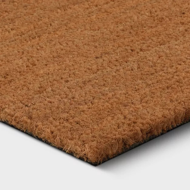 1'6"x2'6" Hello Cursive Doormat Black - Threshold™ | Target