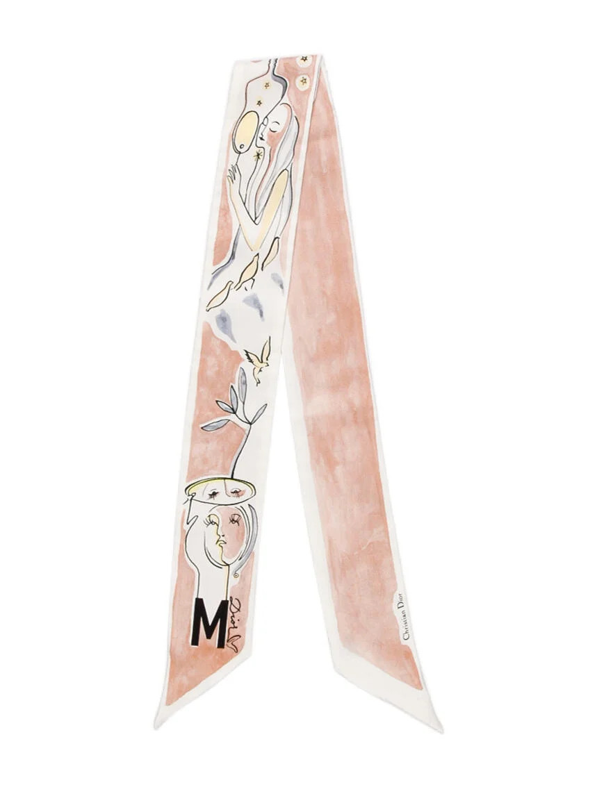 Silk Graphic Print Bandeau | The RealReal