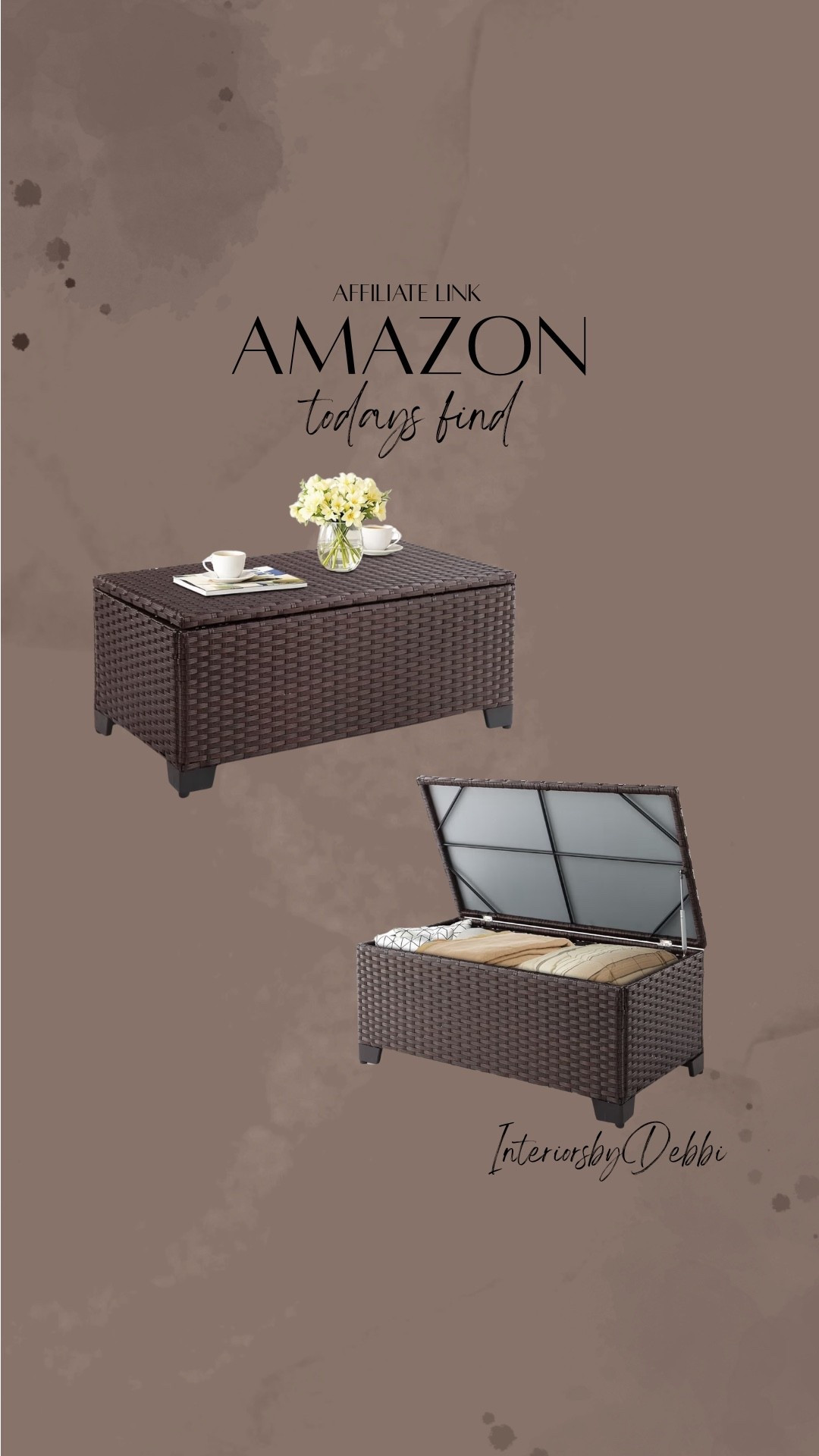 Amazon Find
Outdoor Storage coffee table, transitional home, modern decor, amazon find, amazon home, target home decor, mcgee and co, studio mcgee, amazon must have, pottery. barn, Walmart finds, affordable decor, home styling, budget friendly, accessories, neutral decor, home finds, buy new arrival, coming soon, sale alert, high end look for less, Amazon favorites, Target finds, cozy, modern, earthy, transitional, luxe, romantic, home decor, budget friendly decor #amzzonhome

#LTKHome #LTKSeasonal