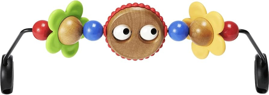 BabyBjörn BABYBJORN Wooden Toy for Bouncer - Googly Eyes (080500US),1 Count (Pack of 1) | Amazon (US)