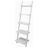 Kiera Grace Hadfield Leaning Shelf-Antique White, 18" by 66" Furniture | Amazon (US)