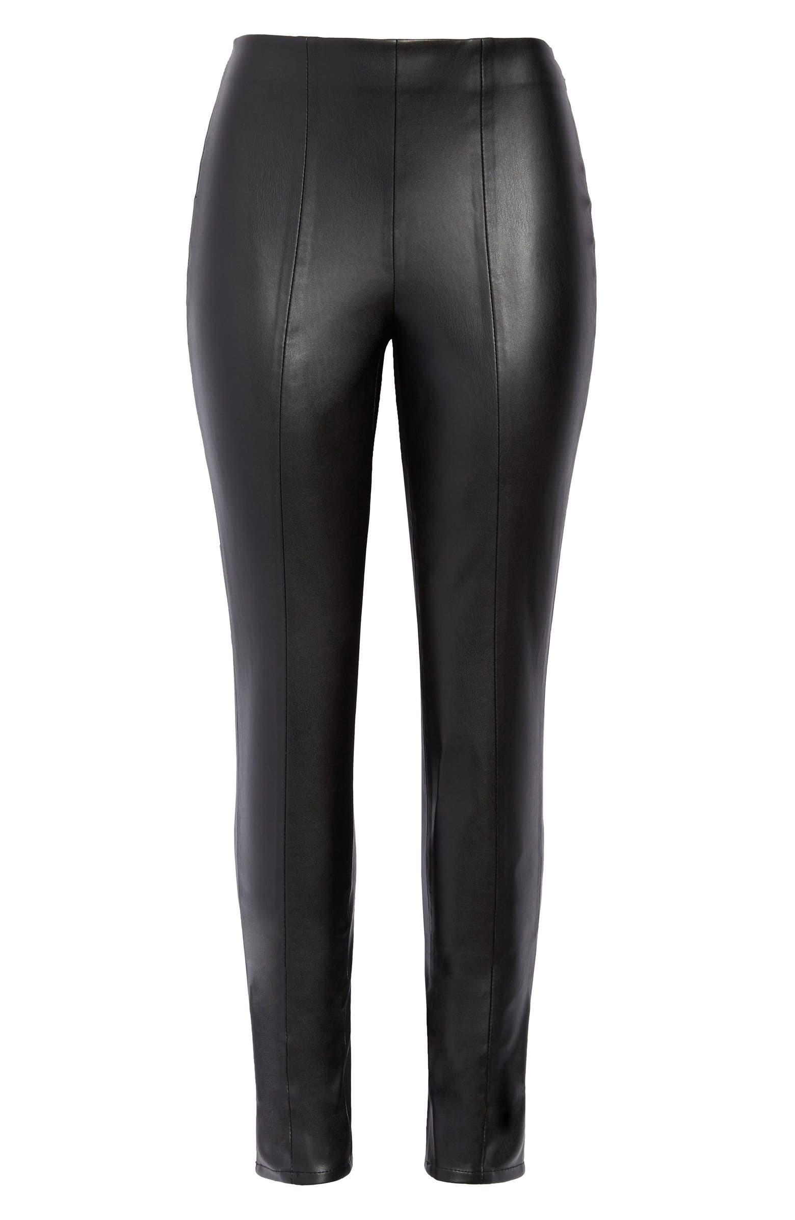 High Waist Faux Leather Leggings | Nordstrom