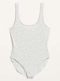 Sleeveless Supima&#x26;#174 Cotton-Blend Bodysuit for Women | Old Navy (US)