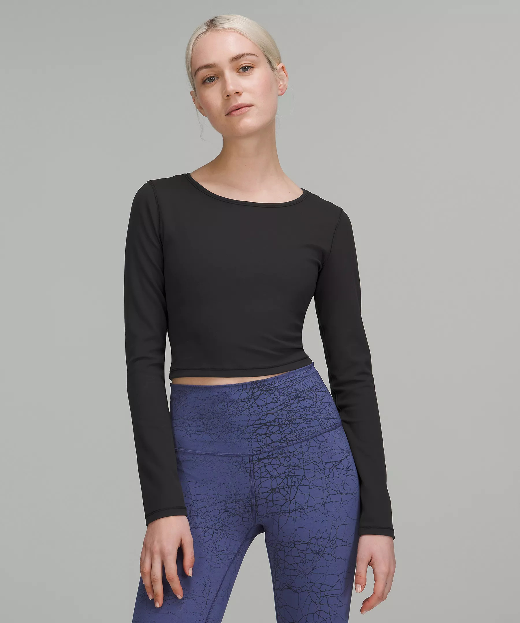 Wunder Train Cropped Long Sleeve Shirt Online Only | Lululemon (US)