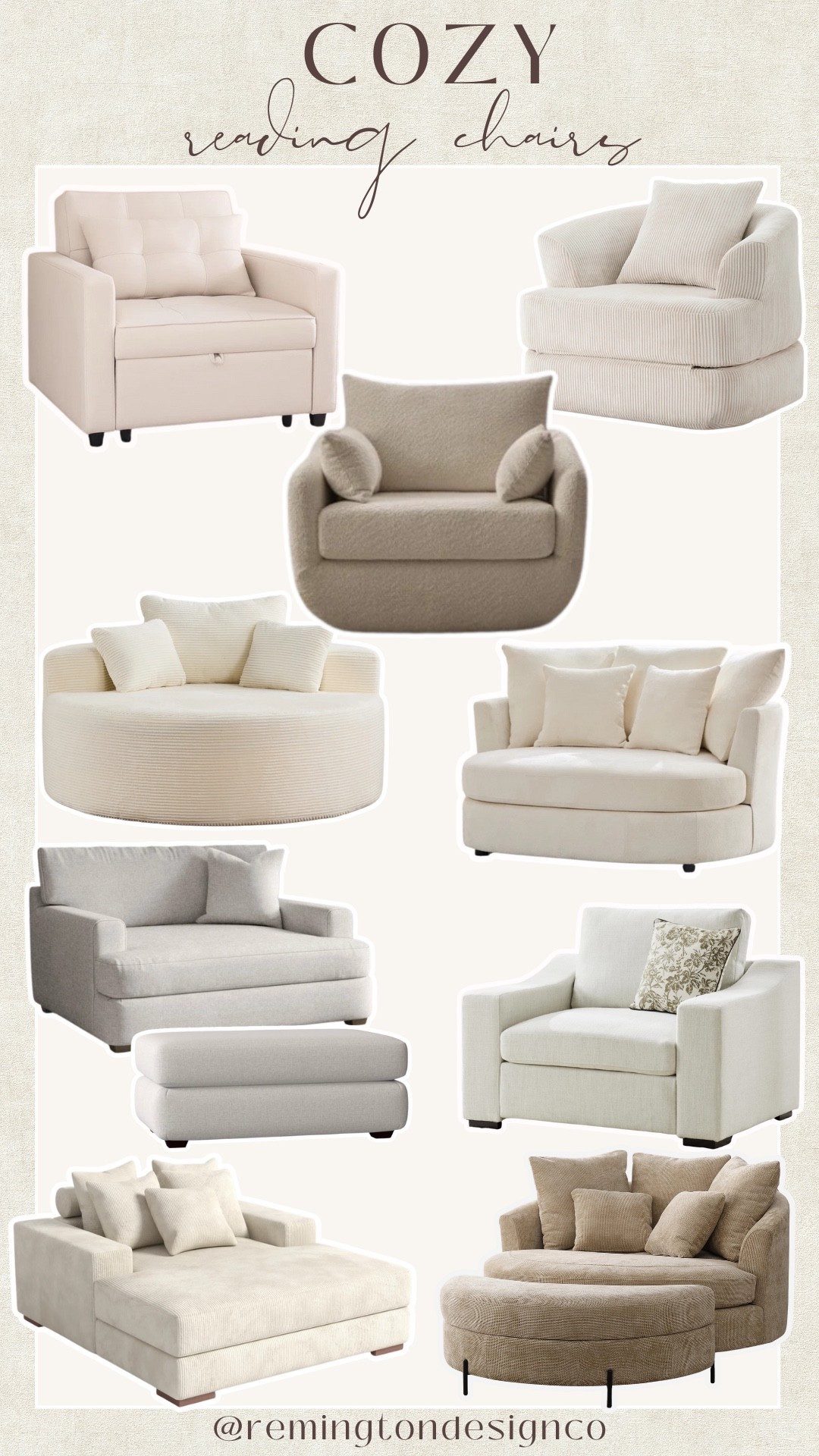 Cozy reading chairs! 

Accent chairs 
Reading nook complete

#LTKHome