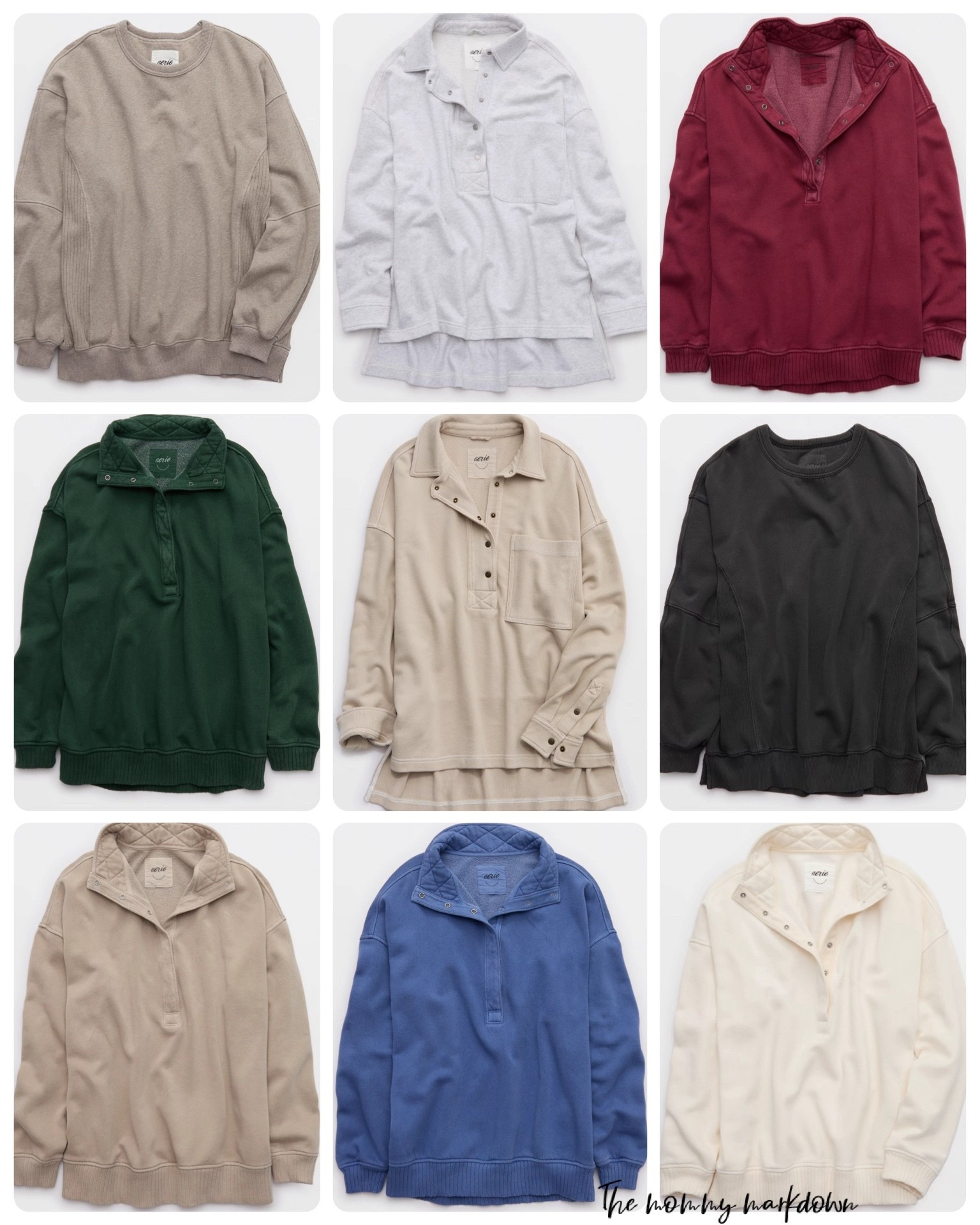 Sweeeeeet!!! Aerie has 30% off their sweatshirts and my code stacks!! That code works site wide for an extra 20% off, excludes clearance.

Code: LTKFALLSALE

https://rstyle.me/+0IUKECyZAuCWDFFLH_ZRYA

Entire site: https://rstyle.me/+Gow-rXjkw_c0KF1GmZV1mg
#ad