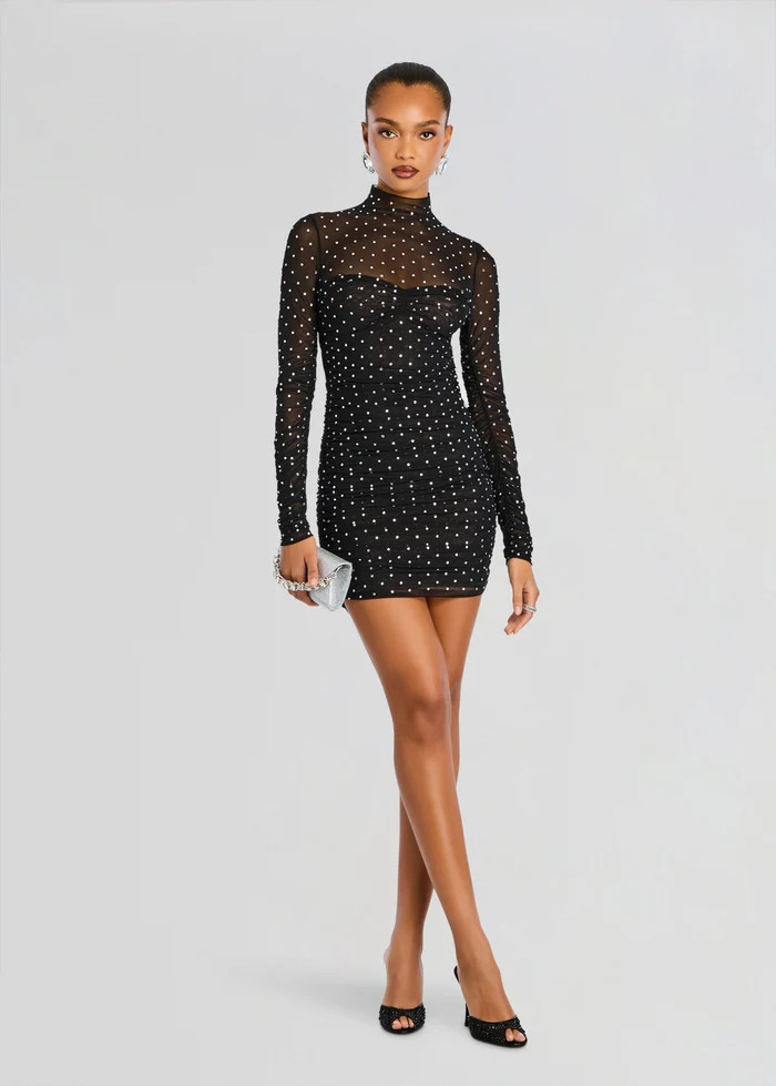 Cossette Embellished Dress | Retrofete