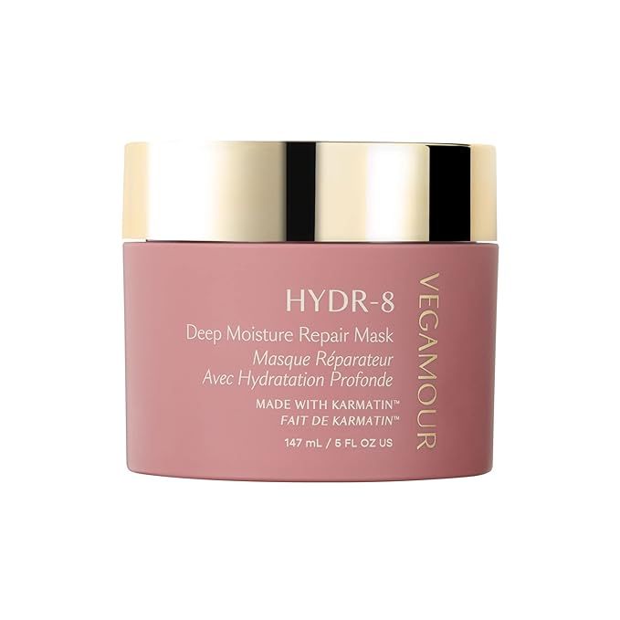 VEGAMOUR HYDR-8 Deep Moisture Repair Mask - Conditioner Hair Mask with Ceramides and Milk Thistle... | Amazon (US)