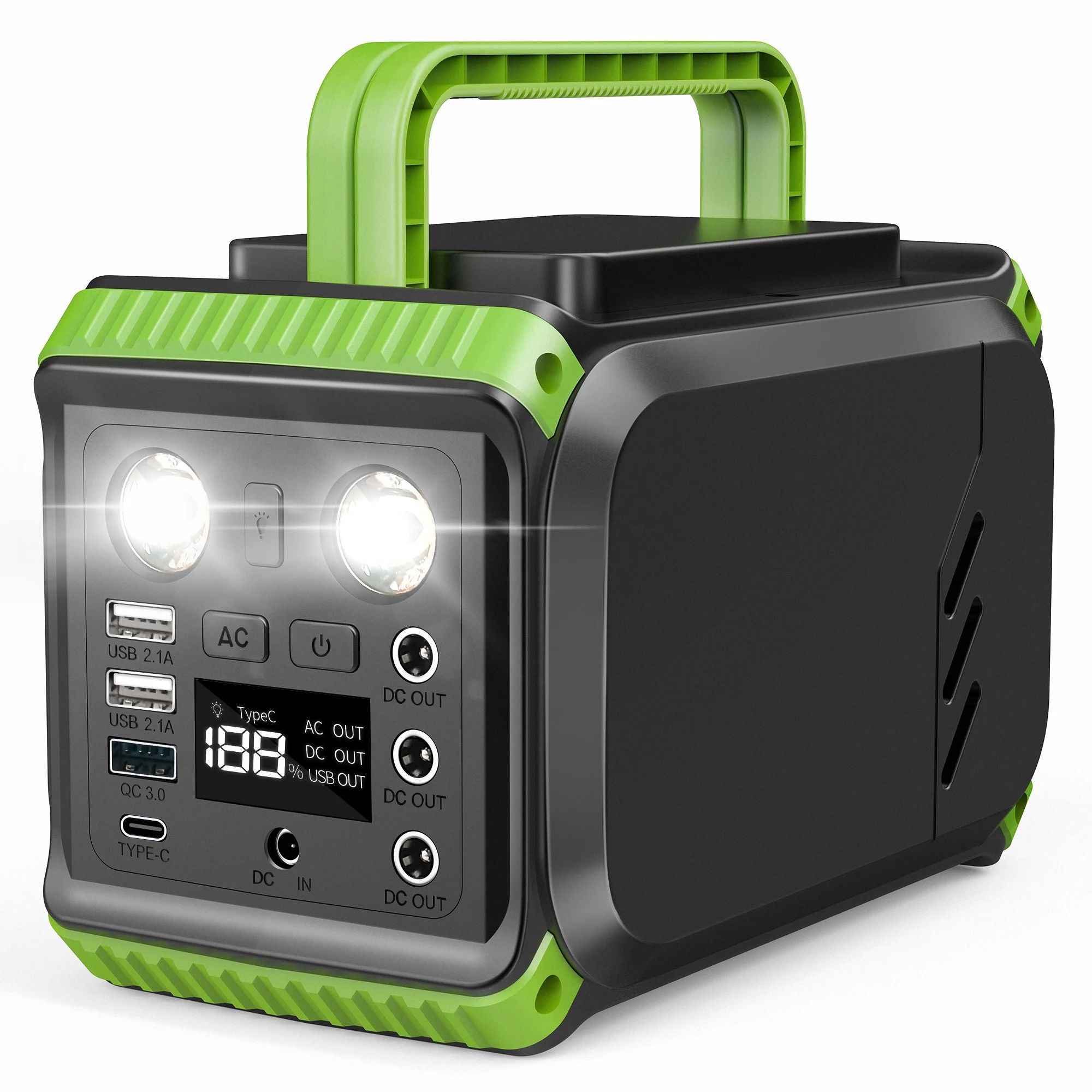 iFanze 150W Portable Power Station, 148Wh 40000mAh Solar Generator Power Supply with 110V AC Outl... | Walmart (US)