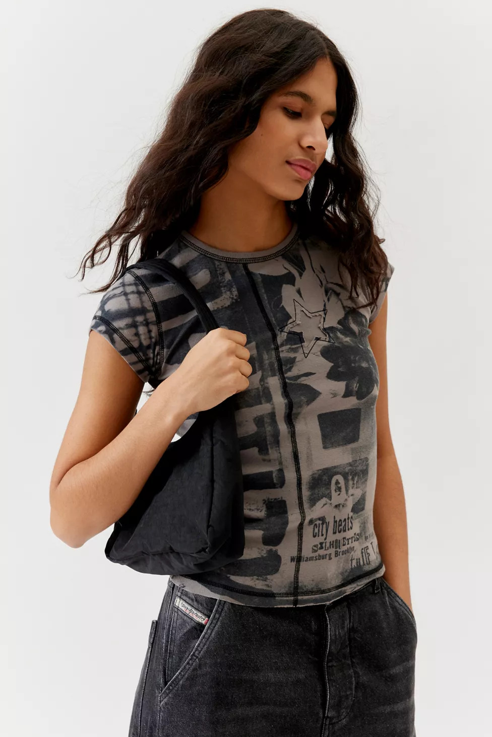 BAGGU Mini Nylon Shoulder Bag | Urban Outfitters (US and RoW)