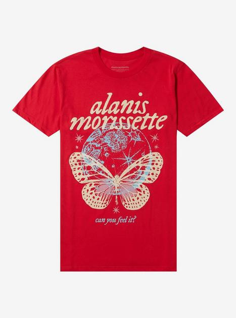 Alanis Morissette Can You Feel It Boyfriend Fit Girls T-Shirt | Hot Topic