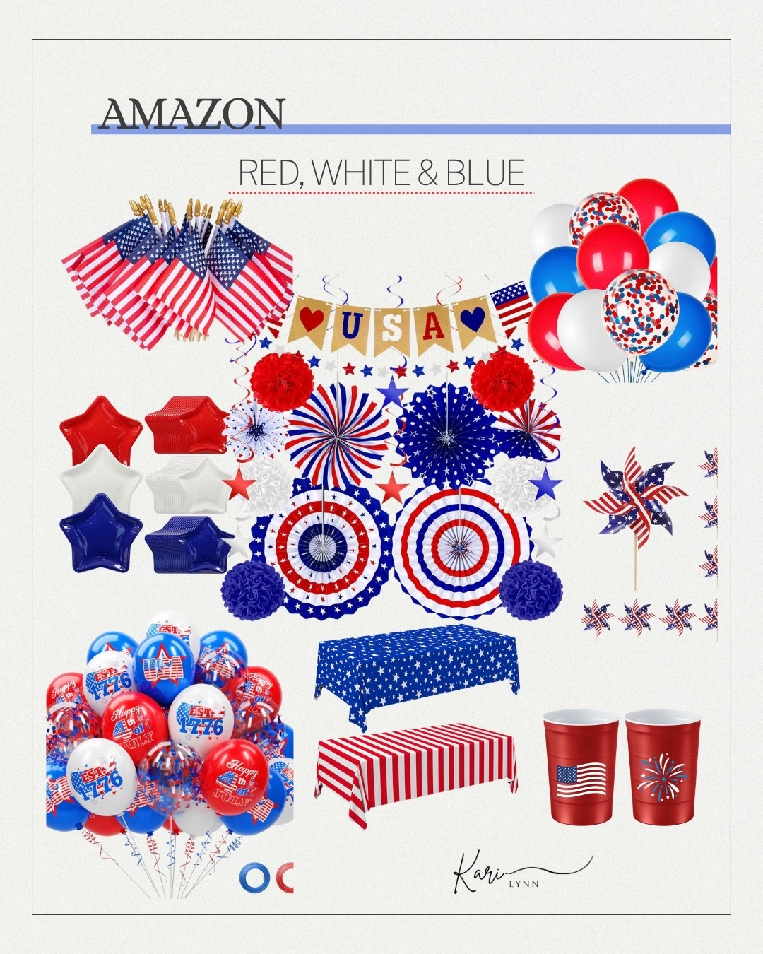 July 4th Party Supplies