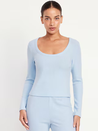 Ribbed Lounge Top | Old Navy (US)