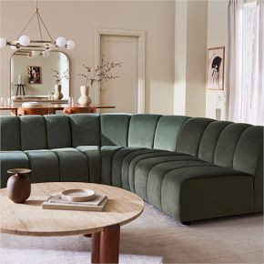 Build Your Own - Avalon Channeled Sectional | West Elm (US)