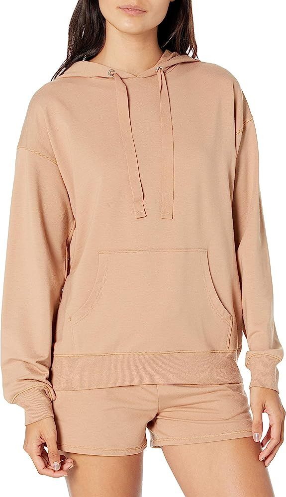 The Drop Women's Remi Loose French Terry Long Sleeve Hoodie Sweatshirt | Amazon (US)