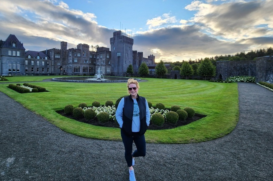 Morning run at Ashford Castle 

#LTKTravel #LTKFitness