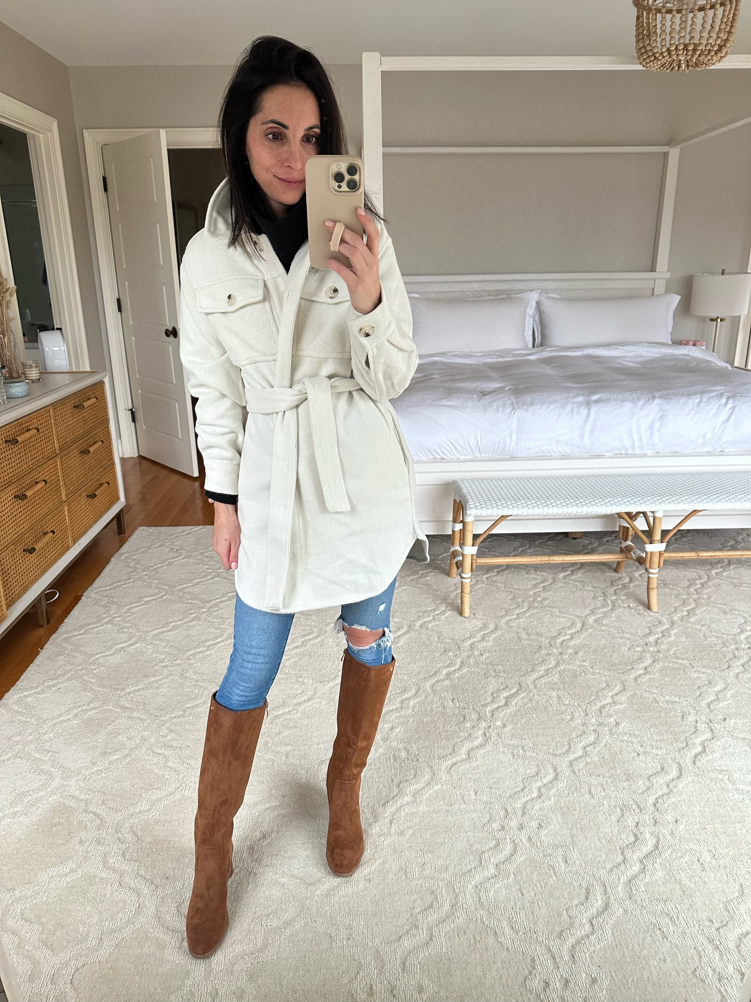 Shacket- xs
Boots- true to size 
#walmartpartner
#walmartfashion
@walmartfashion


#LTKunder50 #LTKstyletip #LTKshoecrush