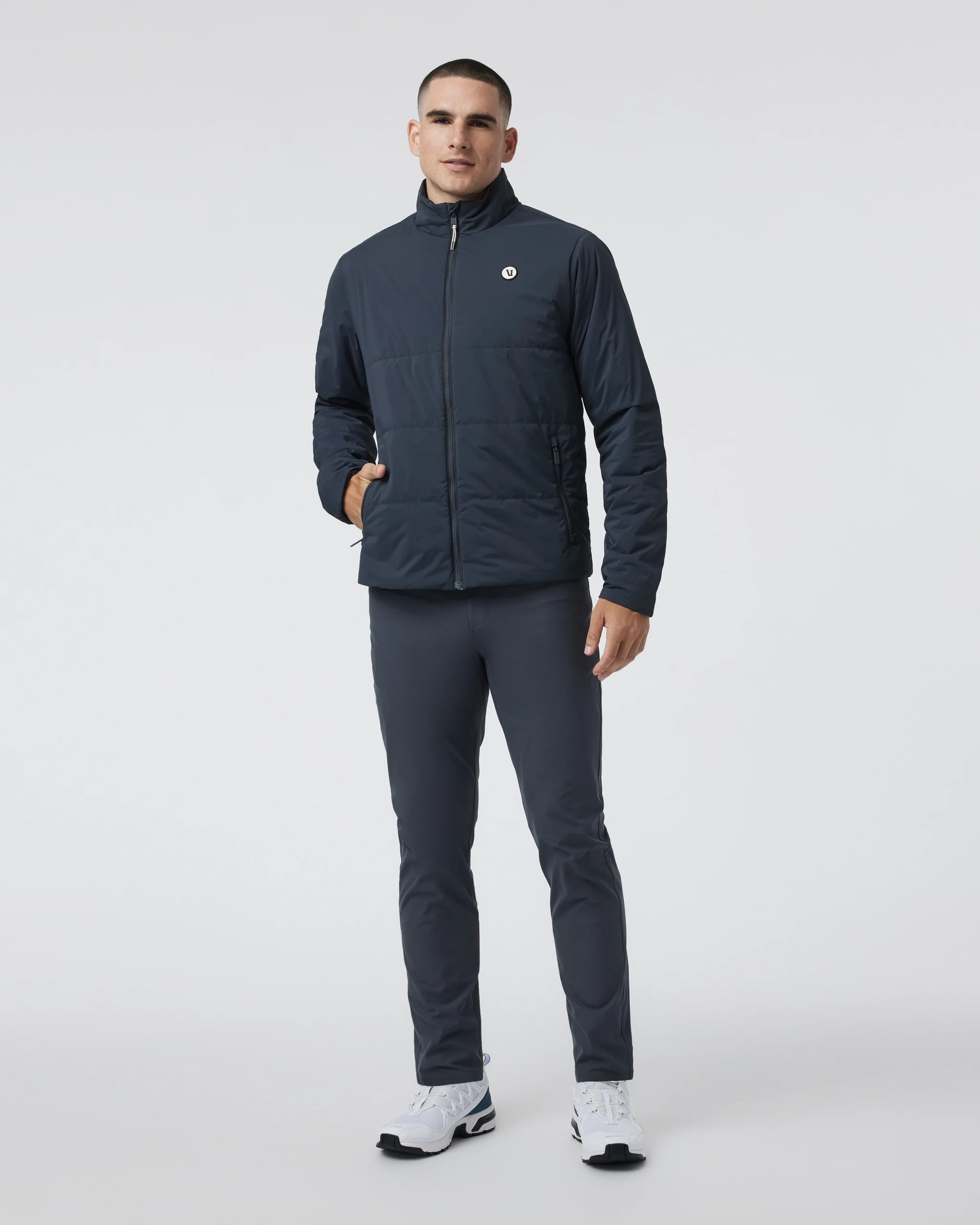 Echo Insulated Jacket 2.0 | Navy Lightweight Jacket | Vuori | Vuori Clothing (US & Canada)