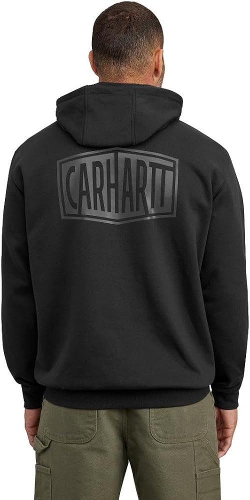 Carhartt Mens Rain Defender Loose Fit Midweight Logo Graphic Sweatshirt | Amazon (CA)