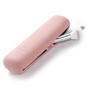 FERYES Large Travel Makeup Brush Holder, Magnetic Anti-fall Out Silicon Portable Cosmetic Face Br... | Amazon (US)